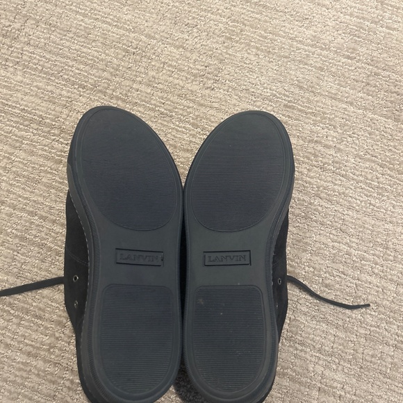 Lanvin DBB1 Toe Capped Navy Blue - Suede & LEATHER - GREAT CONDITION - Picture 5 of 7